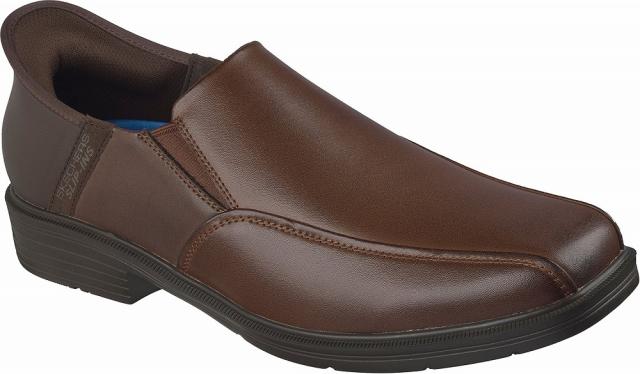 スケッチャーズ SKC-205169-COG-26.0 メンズ シューズ スリップインズ リラックスドフィット キャスウェル フラントーネ（コグナック・サイズ：26.0cm）SKECHERS[SKC205169COG260] 返品種別A