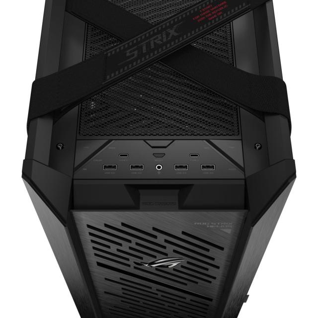 ASUS｜エイスース ROG Strix Helios II GX601S BLACK EATXマザーボード対応 強化ガラス製デュアルサイドパネル PCケース（ブラック）[ROGSTRIXHELIOSII] 返品種別B_7