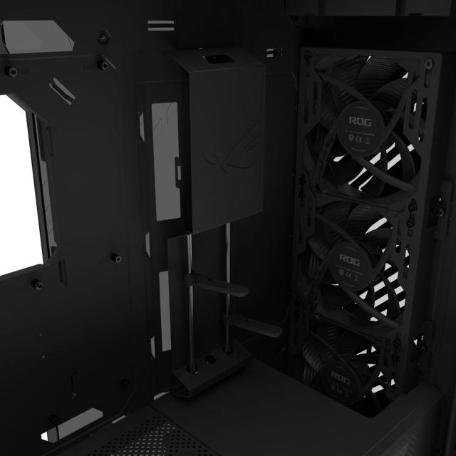 ASUS｜エイスース ROG Strix Helios II GX601S BLACK EATXマザーボード対応 強化ガラス製デュアルサイドパネル PCケース（ブラック）[ROGSTRIXHELIOSII] 返品種別B_11