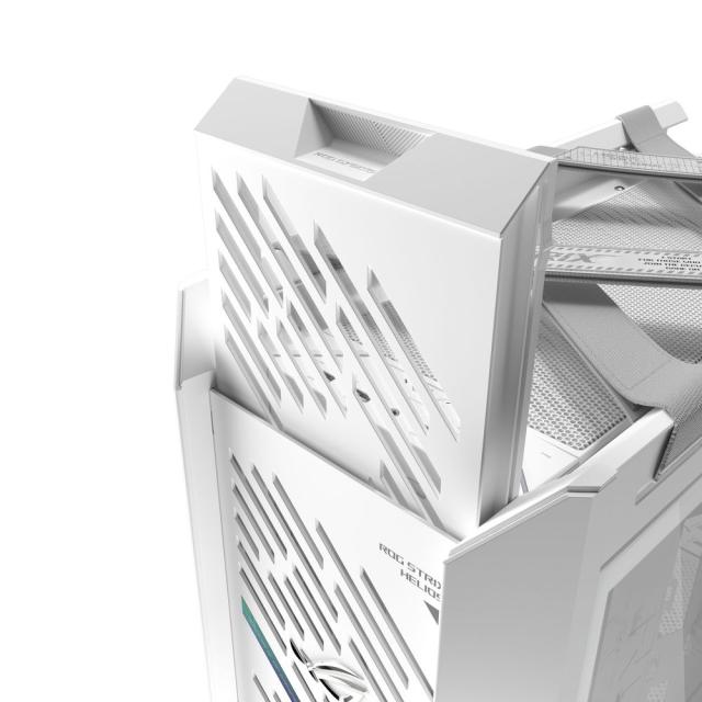 ASUS｜エイスース ROG Strix Helios II GX601S WHITE EATXマザーボード対応 強化ガラス製デュアルサイドパネル PCケース （ホワイト）[ROGSTRIXHELIOSIIGX] 返品種別B_5