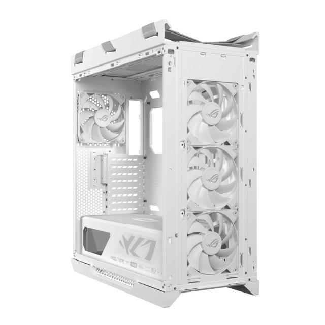 ASUS｜エイスース ROG Strix Helios II GX601S WHITE EATXマザーボード対応 強化ガラス製デュアルサイドパネル PCケース （ホワイト）[ROGSTRIXHELIOSIIGX] 返品種別B_6