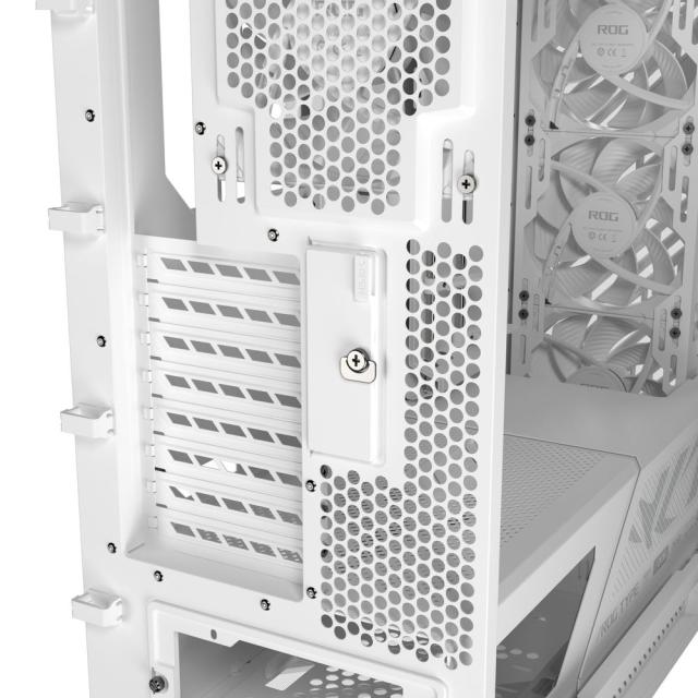 ASUS｜エイスース ROG Strix Helios II GX601S WHITE EATXマザーボード対応 強化ガラス製デュアルサイドパネル PCケース （ホワイト）[ROGSTRIXHELIOSIIGX] 返品種別B_12
