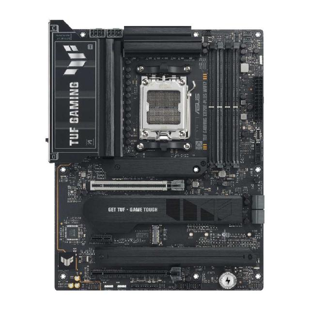 ASUS｜エイスース TUF GAMING X870E-PLUS WIFI7 ASUS TUF GAMING Socket AM5 AMD X870E ATX WiFi+Bluetoothモジュール付属 マザーボード[TUFGAMINGX870EPLU] 返品種別B_9