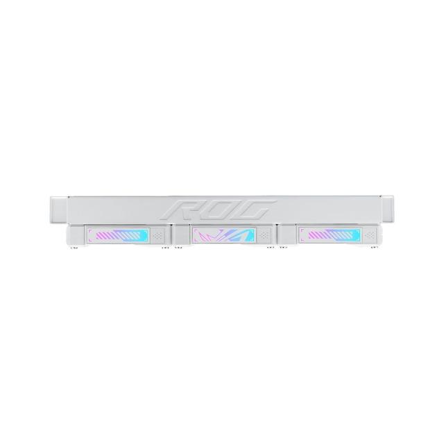 ASUS｜エイスース ROG RYUO IV SLC 360 ARGB WHT ASUS ROG Ryuo IV SLC 360 ARGB White Edition オールインワン簡易水冷CPUクーラー (フルカラー2K AMOLED、ARGBトリプルファン)[ROGRYUOIVSLC360A] 返品種別B_4