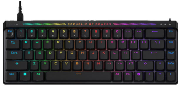 ASUS（エイスース） ゲーミングキーボード ROG Falchion Ace HFX ( 日本語配列 ブラック） ROGFALCHIONACEHFXJP返品種別A 27,886円