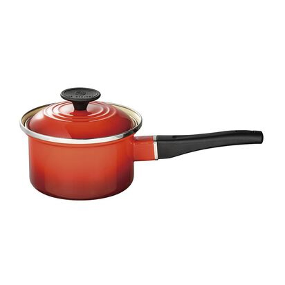 ル・クルーゼ 56001140600000 【IH対応】EOS ソースパン 14cm (チェリーレッド)Le Creuset[56001140600000] 返品種別A