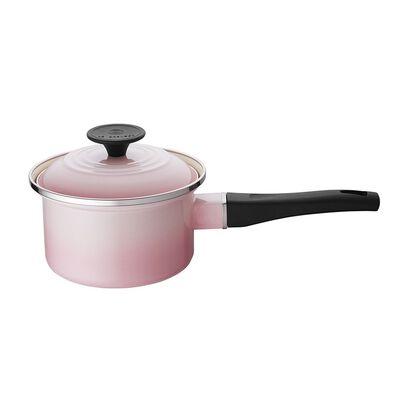 ル・クルーゼ 56001147770800 【IH対応】EOS ソースパン 14cm (シェルピンク)Le Creuset[56001147770800] 返品種別A