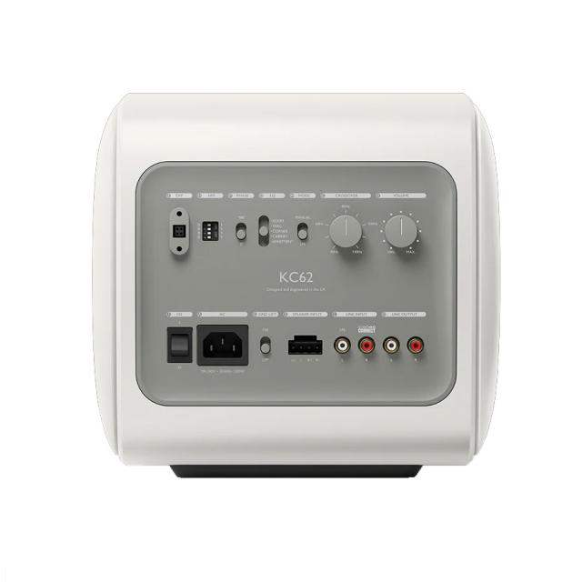 KEF KC62POWEREDSUB-WH 6.5インチ・サブウーファー（ミネラル