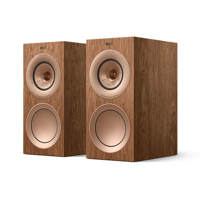 KEF R3-META-WALNUT ブックシェルフ型スピーカー（ウォールナット