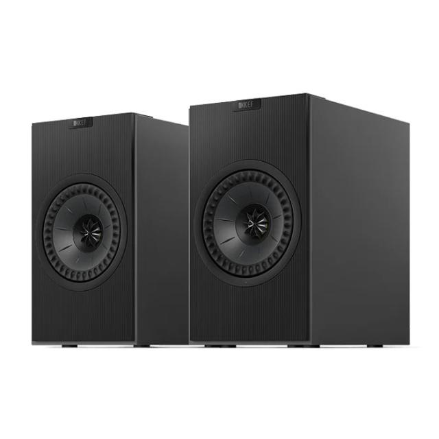KEF CODAW-DARK TITANIUM ワイヤレスHiFiスピーカー（ダーク・チタニウム）【ペア】KEF[CODAWDTITANペア] 返品種別A