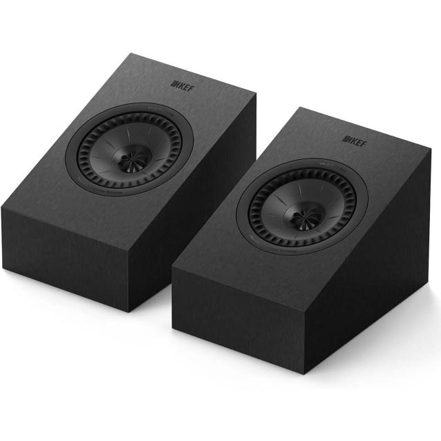 KEF Q8META-BLACK イネーブルドスピーカー（サテンブラック）【ペア】KEF[Q8METABLACKペア] 返品種別A