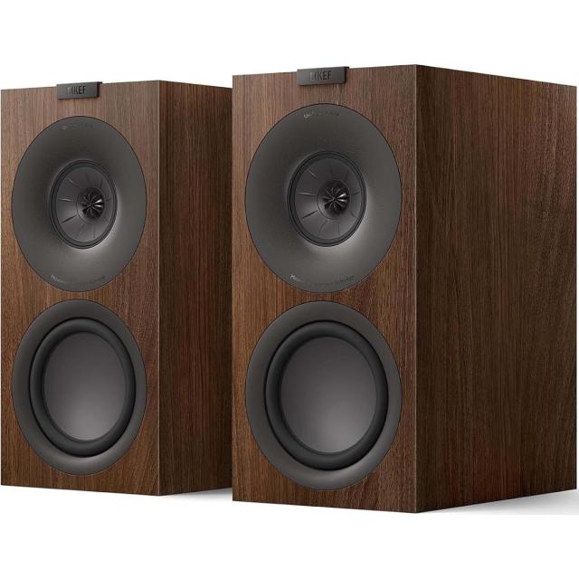 KEF Q-CONCERTO-META-WALNUT ブックシェルフ型スピーカー（ウォールナット）【ペア】KEF コンチェルト[QCONCERTOMETAWAL] 返品種別A