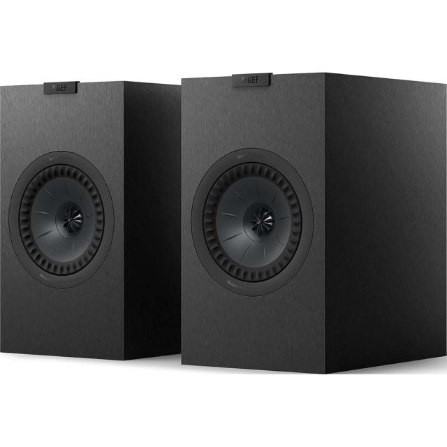 KEF Q3META-BLACK ブックシェルフ型スピーカー（サテンブラック）【ペア】KEF[Q3METABLACKペア] 返品種別A