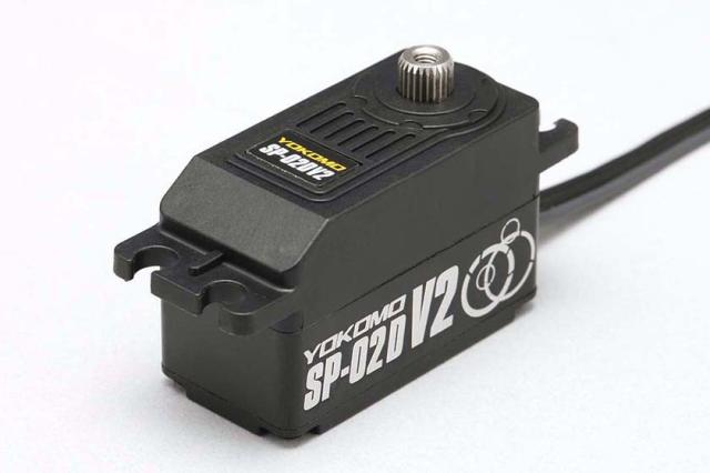 ヨコモ ドリフト用プログラマブル ステアリングサーボ SP-02D バージョン2【SP-02DV2A】ラジコンパーツ  返品種別B
