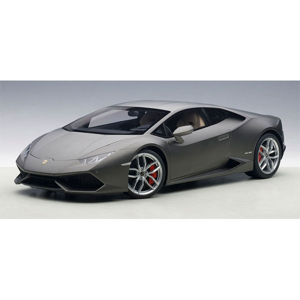 オートアート 1/12 ランボルギーニ ウラカン LP610-4 （マット・グレー）【12099】ミニカー 返品種別B