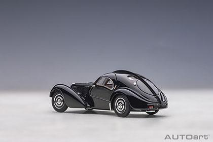 ミニカー『ブガッティ TYPE 57SC ATLANTIC』1/43 美品 オートアート 1/43 ブガッティ タイプ57SC アトランティック