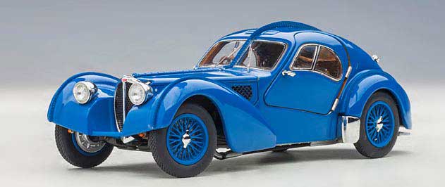 オートアート 1/43 ブガッティ タイプ57SC アトランティック 1938