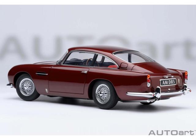 オートアート 1/18 アストンマーチン DB5（ダークレッド・メタリック）【70289】ミニカー 返品種別B