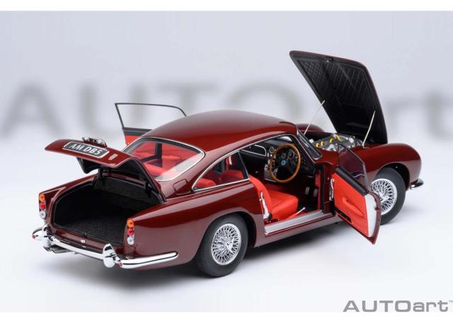 オートアート 1/18 アストンマーチン DB5（ダークレッド・メタリック）【70289】ミニカー 返品種別B