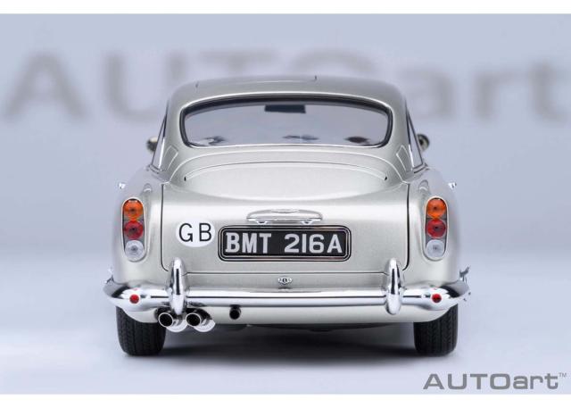 オートアート 1/18 アストンマーチン DB5 「007/ゴールドフィンガー」 ボンドカー【70296】ミニカー 返品種別B_4