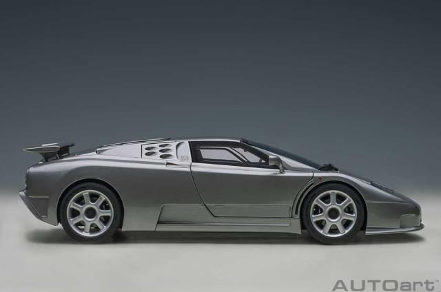 オートアート 1/18 ブガッティ EB110 SS （シルバー・メタリック