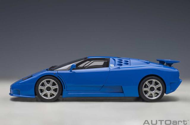 オートアート 1/18 ブガッティ EB110 SS （フレンチ・ブルー）【70917】ミニカー 返品種別B