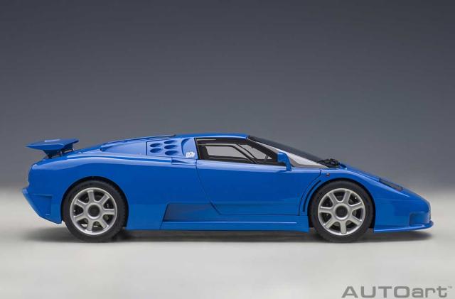 オートアート 1/18 ブガッティ EB110 SS （フレンチ・ブルー）【70917】ミニカー 返品種別B