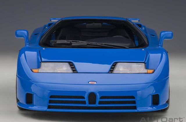 オートアート 1/18 ブガッティ EB110 SS （フレンチ・ブルー）【70917】ミニカー 返品種別B