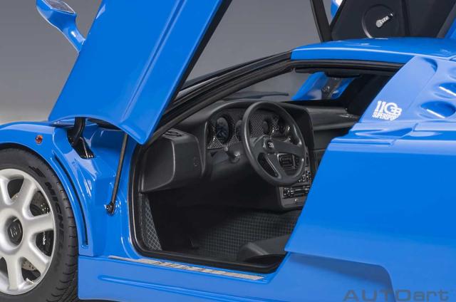 オートアート 1/18 ブガッティ EB110 SS （フレンチ・ブルー）【70917】ミニカー 返品種別B
