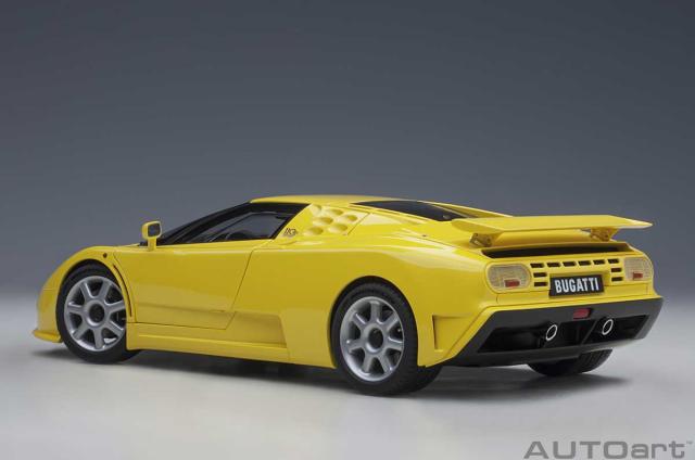オートアート 1/18 ブガッティ EB110 SS （イエロー）【70918】ミニカー 返品種別B