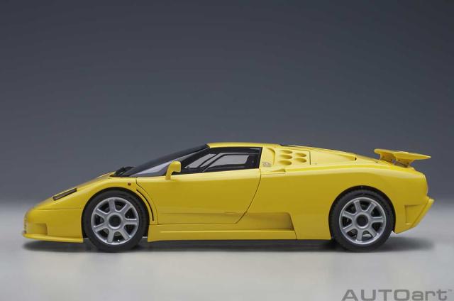オートアート 1/18 ブガッティ EB110 SS （イエロー）【70918】ミニカー 返品種別B