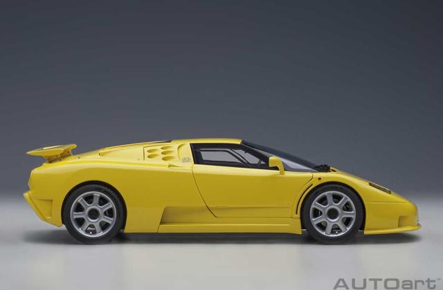 オートアート 1/18 ブガッティ EB110 SS （イエロー）【70918】ミニカー 返品種別B