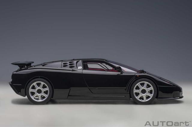 オートアート 1/18 ブガッティ EB110 SS （ブラック）【70919