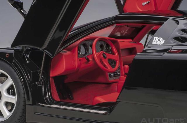 オートアート 1/18 ブガッティ EB110 GT ダークレッド 1/18 AUTOart Signature Bugatti EB110 GT (Dark Red) Car Model