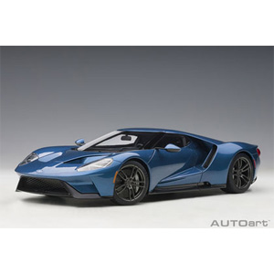 オートアート 1/18 フォード GT 2017 （メタリック・ブルー）【72942】ミニカー 返品種別B