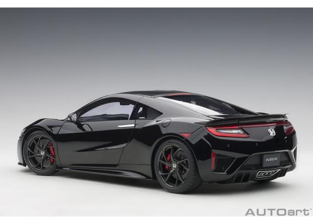 ホビージャパン 1/18 Honda NSX 2016 ブラック （1/18) オートアート 1/18 ホンダ NSX（NC1）2016（ベルリナブラック）【73232