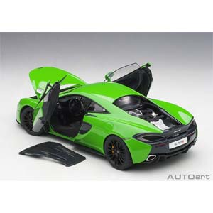 1/18 マクラーレン570 オートアート 1/18 マクラーレン 570S（グリーン）【76042】ミニカー
