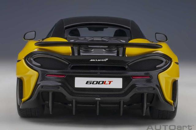 オートアート 1/18 マクラーレン 600LT （イエロー・パール/カーボン・ルーフ）【76082】ミニカー  返品種別B_5