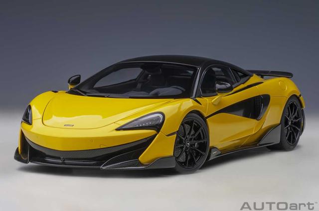 オートアート 1/18 マクラーレン 600LT （イエロー・パール/カーボン・ルーフ）【76082】ミニカー  返品種別B_13