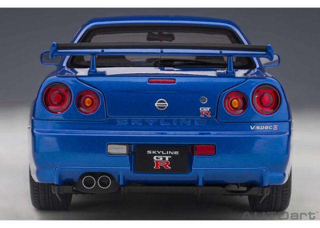 オートアート 【再生産】1/18 日産 スカイライン GT-R （R34） V