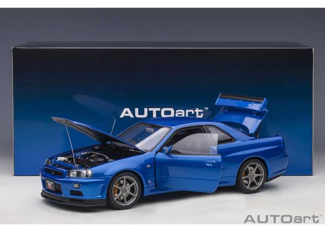 オートアート 【再生産】1/18 日産 スカイライン GT-R （R34） V