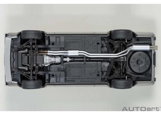 オートアート 1/18 日産 スカイライン 2000GT-R （KPGC110） チューンド・バージョン （シルバー）【77466】ミニカー 返品種別B