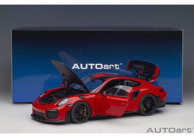 オートアート 1/18 ポルシェ 911 （991.2） GT2 RS ヴァイザッハ・パッケージ （レッド/カーボンブラック）【78173】ミニカー  返品種別Bの通販はau PAY マーケット - Joshin web 家電・PC・ホビー専門店 | au PAY マーケット－通販サイト