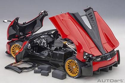 オートアート 1/18 パガーニ ウアイラ ロードスター （レッド）【78287】ミニカー 返品種別B_4