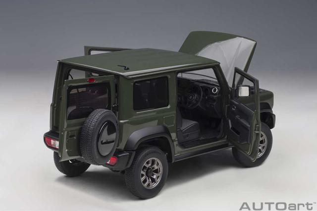 オートアート 1/18 スズキ ジムニー シエラ （JB74）（モスグリーン