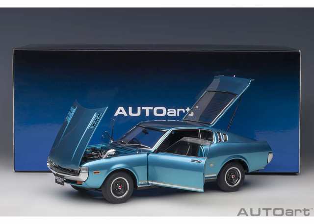 オートアート 1/18 トヨタ セリカ リフトバック 2000GT （RA25） 1973（ターコイズブルー・メタリック）【78767】ミニカー  返品種別Bの通販はau PAY マーケット - Joshin web 家電・PC・ホビー専門店 | au PAY マーケット－通販サイト