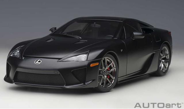 オートアート 1/18 レクサス LFA（マット・ブラック）【78852】ミニカー 返品種別B