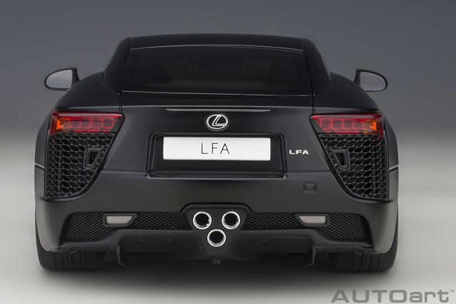 オートアート 1/18 レクサス LFA（マット・ブラック）【78852
