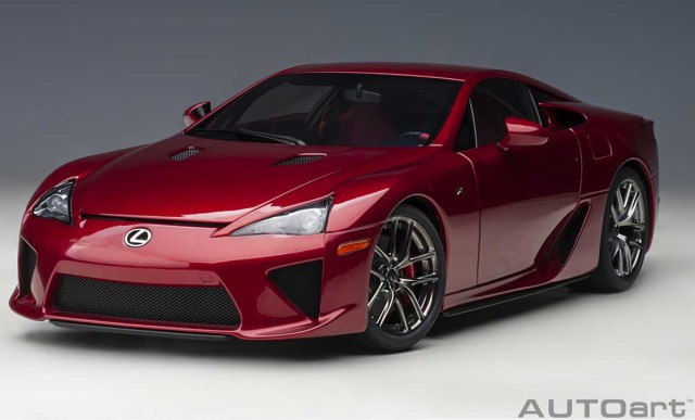 Amazon.com: Autoart Lexus LFA Passionate Pink 1/18 Model Car