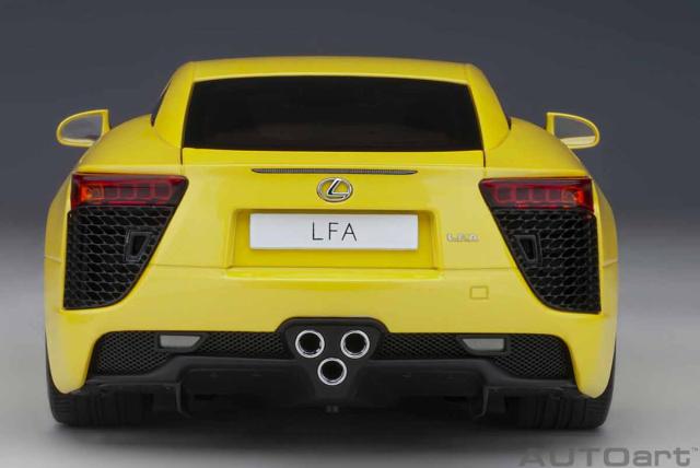 オートアート 1/18 レクサス LFA（パール・イエロー）【78854